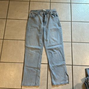 Abercrombie & Fitch Curve Love 90’s Straight Ultra High Rise Jeans